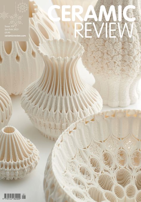 Glaze Recipe: Alison Thyra Grubb : Ceramic Review Coil Pottery, China Clay, Ceramic Glaze Recipes, Contemporary Pottery, Melted Plastic, 3d Printing Art, 3dprinting Design, Glaze Recipe, 3d Printing Technology