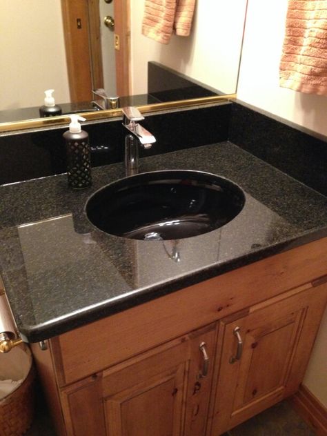 Granite Wash Basin, Kitchen Space Savers, Granite Vanity, Granite Vanity Tops, Washbasin Design, Basin Design, Grey Granite, Kitchen Interior Design Modern, Marble Countertops