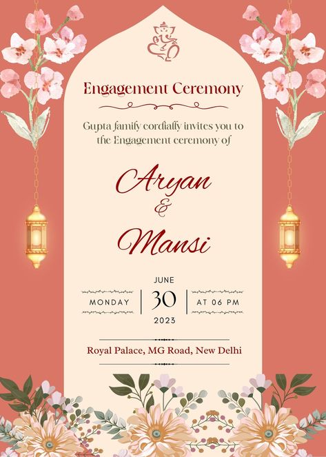 Engagement ceremony invitation card Sagai Ceremony Invitation Card, Ring Ceremony Invitation Cards, Ring Ceremony Invitation Cards Template, Engagement Invitation Cards Creative, Engagement Invitation Message, Indian Engagement Invitation, Engagement Ceremony Invitation Card, Ring Exchange Ceremony, Ring Ceremony Invitation