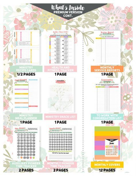 The Ultimate Pioneer Planner™ FREE Download! - JW Printables | Printable Planner For School By  Joshua Herron Jw Games, Jw Planner, Planner For School, Pioneer Crafts, Jw Printables, Jw Ministry, Pioneer Life, Jw Pioneer Gifts, Personal Bible Study