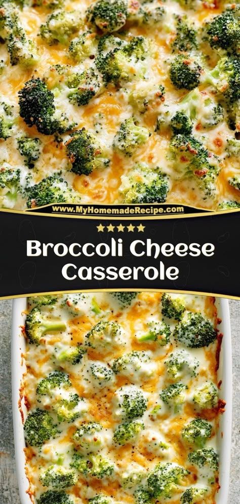 This broccoli cheese casserole is creamy, cheesy, and packed with tender broccoli. A classic side dish for family meals! Ingredients: 4 cups broccoli florets 1 cup shredded cheddar cheese 1 can cream of mushroom soup ½ cup breadcrumbs Enjoy this broccoli cheese casserole for a comforting, cheesy side. Perfect for holiday meals or potlucks Broccoli Casserole Side Dish, Easy Cheesy Broccoli Casserole, Broccoli Cheese Casserole Gluten Free, Broccoli With Cream Cheese, Broccoli And Cheddar Casserole, Cream Cheese Side Dishes, Frozen Vegetable Side Dishes, Easy Broccoli Casserole Simple, Cheesy Broccoli Bake