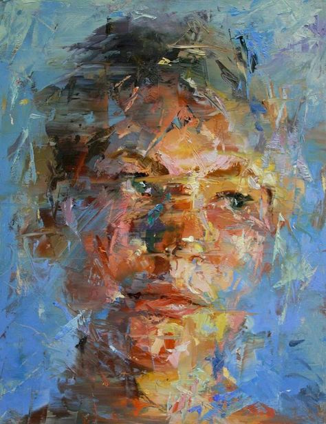 What is the broken color technique and how to use it? | The Art And Beyond Expressionist Portraits, Paul Wright, Golden Art, Portraiture Painting, Art Stand, 수채화 그림, Golden Light, Colorful Portrait, A Level Art