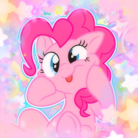 Pinkie Pie Smile, Aesthetic Pink Pfp, Kidcore Pfp, Silly Pfp, Pink Pie, Pink Pfp, My Lil Pony, Mlp Fan Art, My Little Pony Drawing