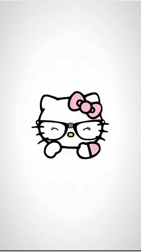 Black And White Wallpaper Hello Kitty, Astetic Photos For Wall, White Hello Kitty Wallpaper, Widget Hello Kitty, Hello Kitty Black And White, Hello Kitty Widget, Image Aesthetic, Pretty Wallpaper Ipad