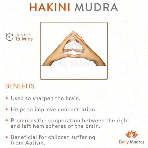 Hakini Mudra, Hand Mudras, Yoga Facts, Yoga Hands, Yoga Mantras, Energy Medicine, Yoga Therapy, Acupressure Points, Kundalini Yoga