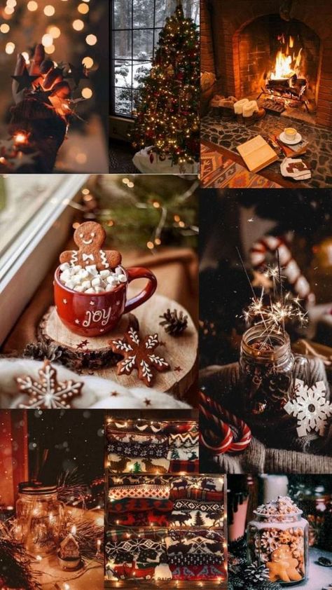 Christmas Palette, Christmas Collage, Cute Christmas Wallpaper, Christmas Phone Wallpaper, Cosy Christmas, Christmas Feeling, Christmas Inspo, Wallpaper Iphone Christmas, Christmas Wonderland