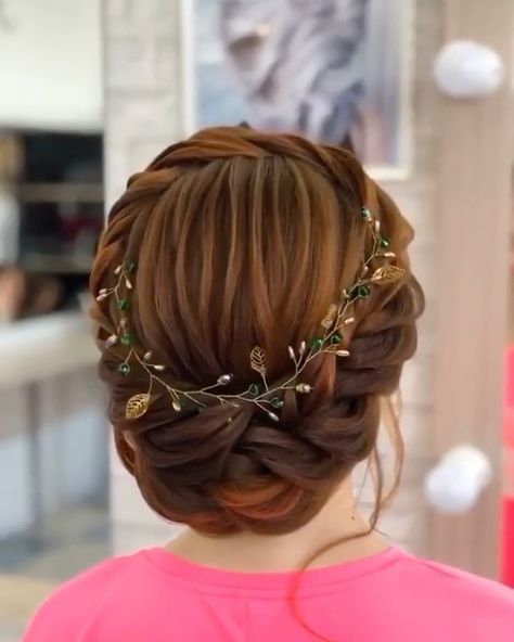 Hairstyle With Crown, Open Hairstyle, Hair Upstyles, Fishtail Braid, Hair Braid Videos, Cool Braid Hairstyles, Peinados Fáciles Para Cabello Corto, Beautiful Braids, Hair Up Styles