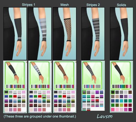 Sims 4 Arm Warmers, Ts4 Accessories, Sims Lookbook, Sims 4 Maxis Match, Sims 4 Collections, Sims 4 Cc, Maxis Match, Sims 4 Mods, Custom Content