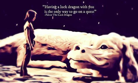 The NeverEnding Story- Quote FanArt The Neverending Story Quotes, The Magnificent North, Neverending Story Movie, Magnificent North, Film Illustration, Odd Things, Neverending Story, Childhood Dreams, Ending Story