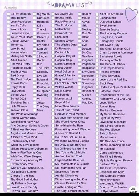 Kdrama List Challenge, Drama Korea List, Netflix Kdrama Checklist, K Drama Checklist, K Drama List, K Drama To Watch List, Chinese Drama Checklist, Kdrama List, Netflix Movie List