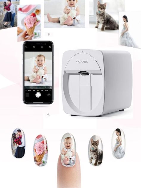 1734.33US $ |Mobile Nail Printing Machine Digital Intelligent Nail Art Printer With Wifi Manicure Salon Set Tools Diy Nail Art Equipment - Manicure Tools - AliExpress ; Opens a new tab Find mobile nail printing machine with free shipping, free return and fast delivery. Enjoy ✓Free Shipping Worldwide! ✓Limited Time Sale ✓Easy Return. #nails #nailsnipper #nipper #manicure #tools #manicuretools #nailequipment #nailsclipper Nail Art Machine, Nail Art Printer, Cheap Nail Polish, Nail Polish Gift Set, Nail Printer, Mobile Nails, Cheap Nail Art, Nail Equipment, Nail Salon Decor