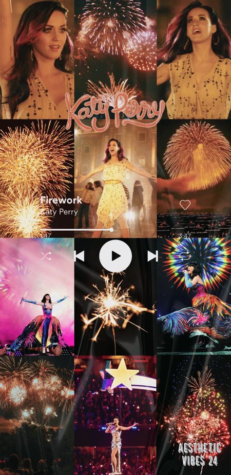 Katty Pary, Firework Katy Perry, Katy Perry Firework, Fireworks Aesthetic, Katy Perry Wallpaper, Fireworks Wallpaper, Music Things, Wallpapers Iphone, Teenage Dream