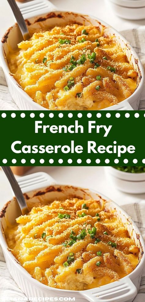 Need a family-friendly recipe that satisfies picky eaters? Discover this French Fry Casserole, a fun twist on traditional beef casseroles. It’s hearty, flavorful, and perfect for busy weeknights or casual get-togethers. French Fry Casserole Recipes, Casserole Recipes Ham, French Fries Casserole, Fry Casserole, French Fry Casserole, Casserole With Ground Beef, Cooking French Fries, Beef Casseroles, Crinkle Cut Fries