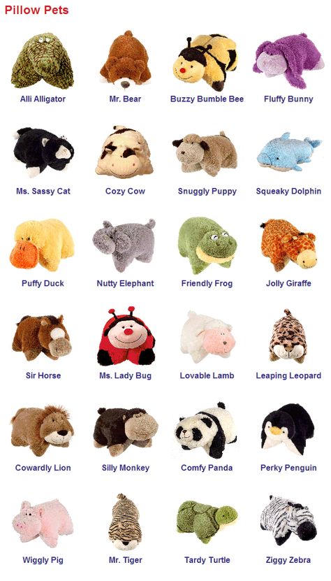 Pillow Pets & Names Stuffed Animal Names, Kawaii Names, Pillow Pets, Animal Names, Bunny Names, List Of Animals, Pet Bunny, Cute Names, Cute Stuffed Animals