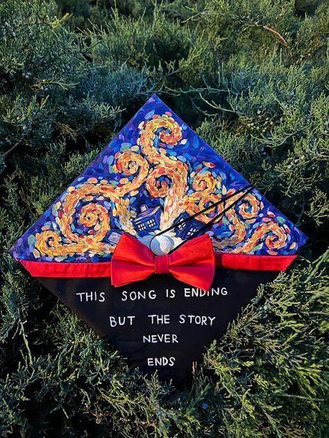 Princess Bride Graduation Cap, Hockey Graduation Cap, F1 Graduation Cap, Grunge Graduation Cap, How To Train Your Dragon Graduation Cap, Doctor Who Graduation Cap, Video Game Graduation Cap, Httyd Graduation Cap, Film Grad Cap