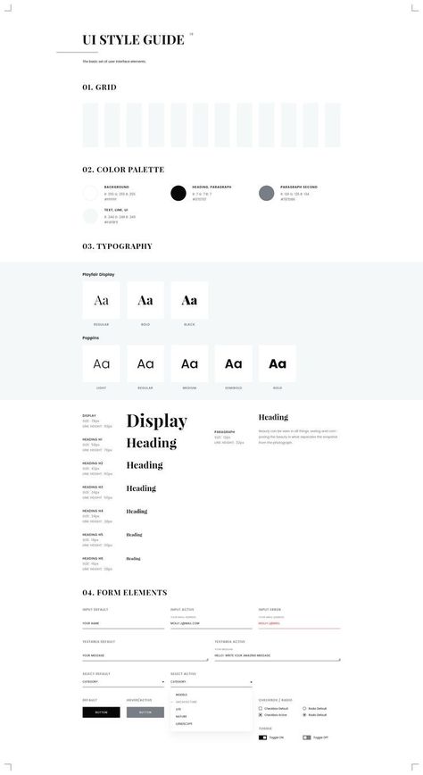 Style Guide Ui, Web Style Guide, Style Guide Template, Guide Design, Ui Ux 디자인, Wireframe Design, Style Guide Design, 타이포그래피 포스터 디자인, Webdesign Inspiration