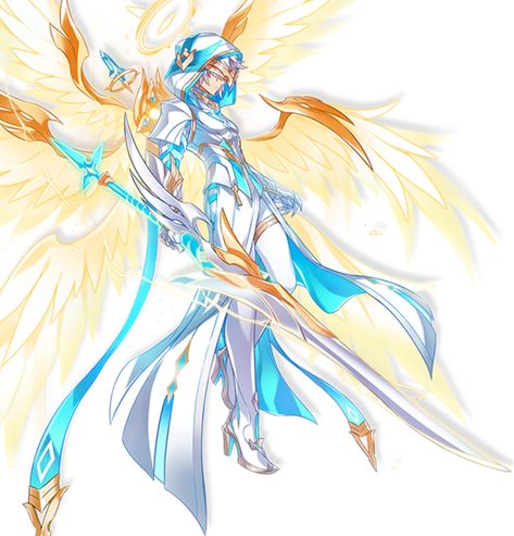 Lord Knight, Elsword Game, Poses Anime, Persona Anime, Angel Warrior, Gallery Artwork, Elsword, Arte Sketchbook, The Warrior