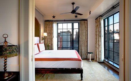 Bowery_Hotel_v3_460x285 The Bowery Hotel, Small Space Hacks, Bowery Hotel, Space Hotel, Parisienne Chic, Nyc Hotels, New York Hotels, New York City Travel, City Hotel