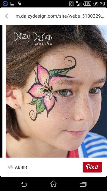 Face Painting Flowers, Princess Face Painting, Mime Face Paint, Face Painting Tutorials, Face Painting Easy, Kids Face Paint, Face Paintings, Face Painting Designs, Garden Show