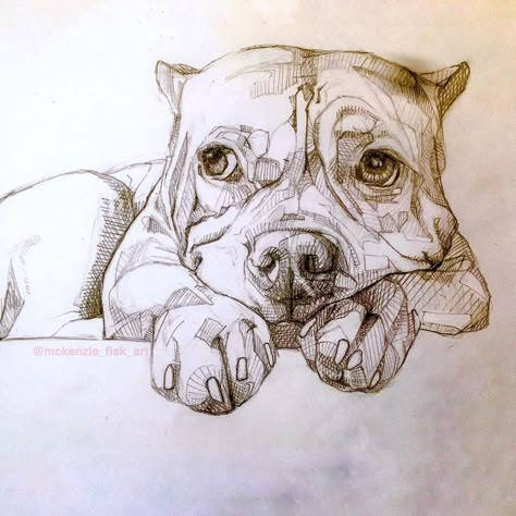 Pet Portrait Tattoos, Pitbull Drawing, Dog Memorial Tattoos, Portrait Tattoos, Pitbull Art, Animal Drawings Sketches, Different Artists, Favorite Animal, Art Drawings Sketches Creative