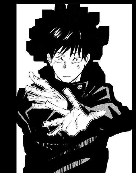 Megumi Fushiguro Manga, Jjk Manga, Fushiguro Megumi, Megumi Fushiguro, Anime Posters, Manga Panels, Jujutsu Kaisen, Manga Art, Jujutsu