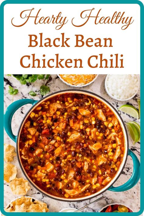 Air Fryer Recipes Asian, Black Bean Chicken Chili, Chicken Black Bean, Black Bean Chicken, Canning Sweet Corn, Black Bean Chili, Chili Stew, Bean Chili, Homemade Donuts