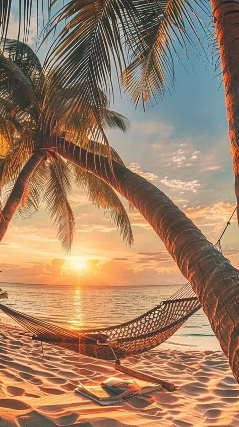 #Serene #Beach Sunset: A #hammock awaits amidst swaying #palms as the sun sets over a #tranquil #beach, inviting #relaxation. #sunset #aiart #aiphoto #stockcake ⬇️ Download and 📝 Prompt 👉 https://stockcake.com/i/serene-beach-sunset_505147_854315 Travel Vision Board Images, Scenic Beach Pictures, South African Beaches, Warm Beach Aesthetic, Manifestation Aesthetic Photos, Sunny Beach Aesthetic, Day Bed Lounge, Sunset Aesthetic Pictures, Beach Core Aesthetic