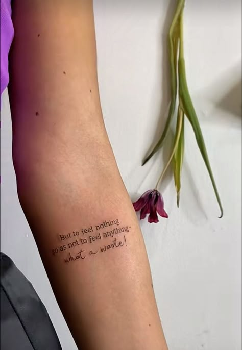 Call Me By Your Name Monologue, Mystery Of Love Tattoo, Call Me By Your Name Tattoo Minimalist, Cmbyn Tattoo Ideas, Call Me By Your Name Tattoo, Cmbyn Tattoo, Bday Tattoo, Flower Tat, The Best Tattoos