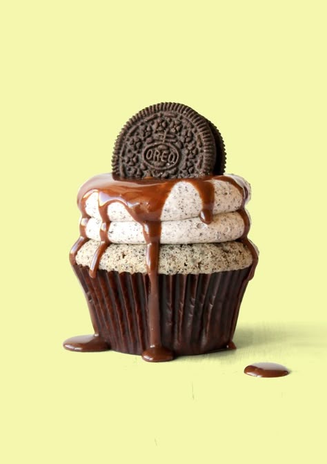 Oreo Cupcake Recipe, Cookies And Cream Cupcakes, Cookies And Cream Frosting, Cookie And Cream Cupcakes, Food References, Company Ideas, Impressive Desserts, Food Reference, Cream Cupcakes