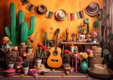 Wall Paint Texture, Shoot Backdrop, Portrait Decor, Mexico Desert, Kids Birthday Cake, Doll Backgrounds, Birthday Party Photography, Balloon Illustration, Birthday Party Background