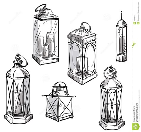 Lantern Drawing Ideas, Lantern Design Ideas, Lantern Sketch, Design Ideas Drawing, Lantern Drawing, Lantern Illustration, Lantern Tattoo, Sketch Images, Lantern Art