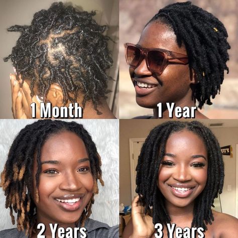 Short Comb Coils, Loc Stages Black Women, Twisted Locs, Woman Dreadlocks, 4c Locs, Locks Styles, Grey Hair Braids, Dreadlocks Hair Care, Loc Nation