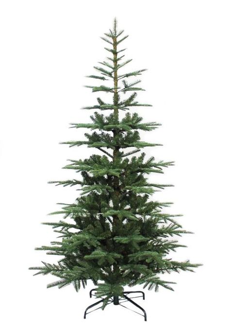 Noble Fir Christmas Tree, Noble Fir Tree, Christmas Foyer, Unlit Christmas Trees, Fake Christmas Trees, Fir Christmas Tree, Black Christmas Tree, Warm White Led Lights, Holiday Decorating Ideas