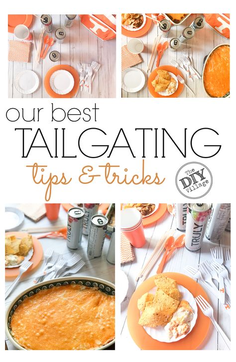 Small Tailgate Ideas, Tailgating Tips And Tricks, Tailgate Tips And Tricks, How To Keep Food Warm At Tailgate, Tennessee Vols Tailgate, Tailgaiting Food Ideas, Tennessee Tailgate, Tailgating Hacks, Tailgating Setup