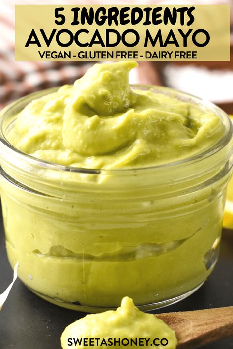 Avocado Mayo Avocado Mayonnaise Recipe, Avocado Mayo Recipe, Healthy Mayonnaise, Avocado Recipes Healthy, Mayonnaise Recipe, Avocado Dressing, Avocado Sauce, Stuffed Avocado Healthy, Avocado Recipes