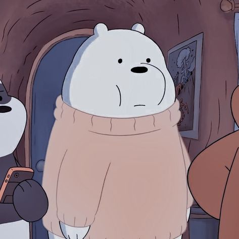 We Are Bears, Ice Bear We Bare Bears, Bear Bears, We Bare Bears Wallpapers, Ice Bear, Ice Bears, Doodle Art Drawing, Crazy Funny Pictures, We Bear