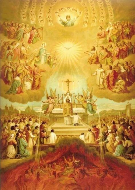 Enamored with The Holy Mass – My Favorite Parts | Shrine Tower Traditional Catholicism, All Souls Day, Religious Pictures, Catholic Images, Jesus Christus, Roman Catholic Church, Catholic Prayers, Catholic Art, Blessed Mother