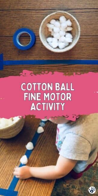 Cotton Ball Activities, Toddler Fine Motor, Young Toddler Activities, Cotton Ball Crafts, Toddler Fine Motor Activities, Fine Motor Activity, Fine Motor Activities For Kids, Baby Play Activities, Montessori Toddler Activities