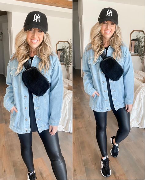 Black Trainers Outfit, Trainers Outfit, Outfits Con Jeans, New Balance Outfit, New Balance 327, Mama Style, New Balance Women, Casual Winter Outfits, Denim Outfit