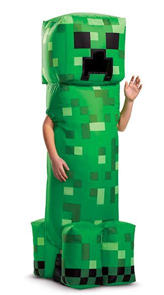 Creeper Costume, Minecraft Costumes, Costume Green, Green Costumes, Met Gala Outfits, Creeper Minecraft, 밈 유머, Inflatable Costumes, كريستيانو رونالدو