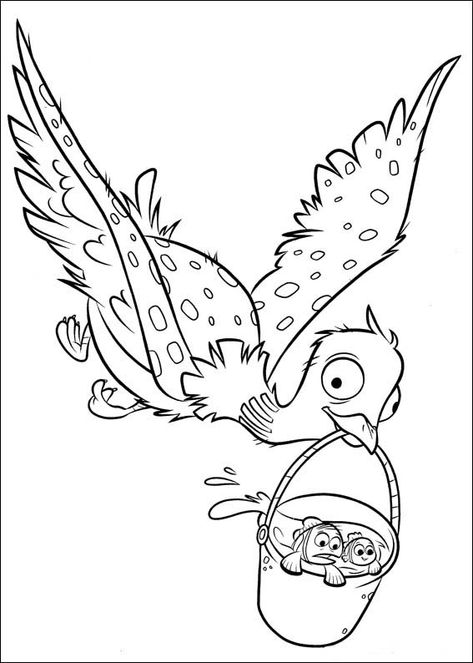 Finding Dory Drawings, Finding Dory Coloring Pages, Becky Finding Dory, Dory Drawing, Finding Nemo Coloring Pages, Nemo Coloring Pages, Yoda Drawing, Baby Dory, Coloring Stuff