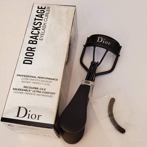 Dior Eyelash Curler Aesthetic, Dior Curler, Cute Eyelash Curler, Dior Lash Curler, Dior Makeup Brushes, Dior Eyelash Curler, Eyelash Curler Aesthetic, Dior Brushes, Dior Makeup Looks