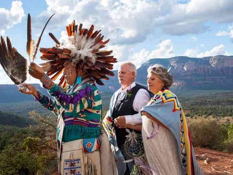 Native American Wedding Ideas, Native American Wedding Traditions, American Wedding Traditions, Marriage Traditions, Native American Wedding Dress, Muslim Wedding Ceremony, American Wedding Dress, Red Rock Wedding, The Four Directions