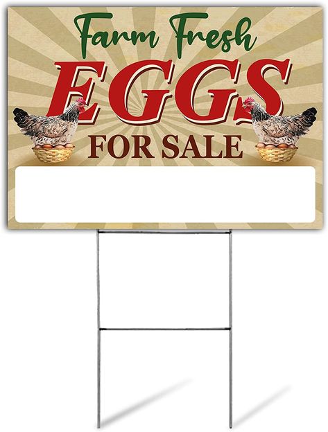 Fresh Eggs For Sale Sign, Farm Fresh Eggs For Sale, Eggs For Sale Sign, Fresh Eggs For Sale, Eggs For Sale, Sale Sign, Farm Eggs, Farm Fresh Eggs, Fresh Chicken