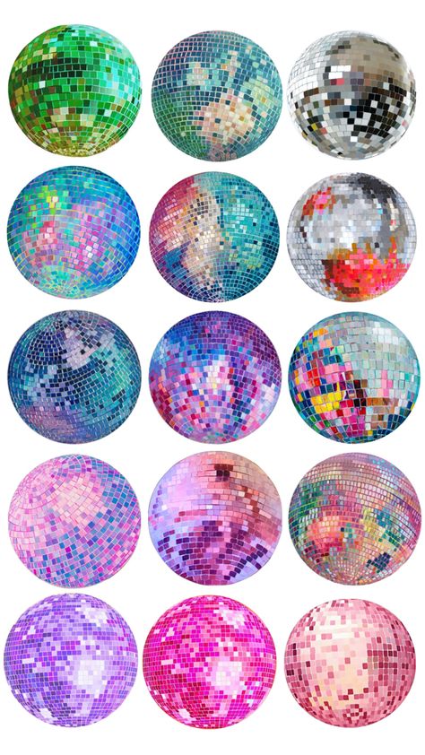 Mirrorball. Purple. Pink. Red. Orange. Yellow. Green. Blue. Gray Journaling Illustration, Music Pfp, Neon Cowgirl, Debut Dresses, Collage Stickers, Circle Collage, Paint Pours, Instagram Covers, Ball Aesthetic