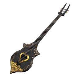 Bard Instruments, Mortal Shell, Dnd Bard, Tiefling Bard, 3d Printing Art, Heroic Fantasy, Fantasy Props, Futuristic Art, Art Prompts