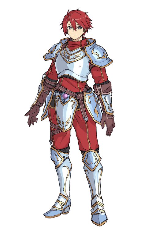 Adol's Cleria Armor Art - Ys X: Nordics Art Gallery Ys X Nordics, Jrpg Characters, Bio Armor, Armor Clothing, Nordic Art, Game Concept Art, Medieval Fashion, Armor Concept, Character Modeling