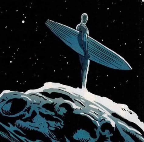 Daimon Hellstrom, Silver Surfer Comic, Dr Manhattan, Surfer Art, Water Aesthetic, Abstract Graphic Design, Marvel Characters Art, Marvel Comics Art, Silver Surfer