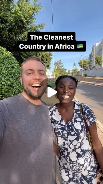 Chris - Authentic Traveling on Instagram: "Welcome to Africa’s Cleanest Country 🇷🇼   Have you ever been to Rwanda? What are your thoughts?  #rwanda #kigali #africa #africatravel" Kigali Rwanda, Rwanda Landscape, Ancient Rwanda, Rwanda Travel, Hotel Rwanda, African Travel, Social Media Video, Travel Videos, East Africa