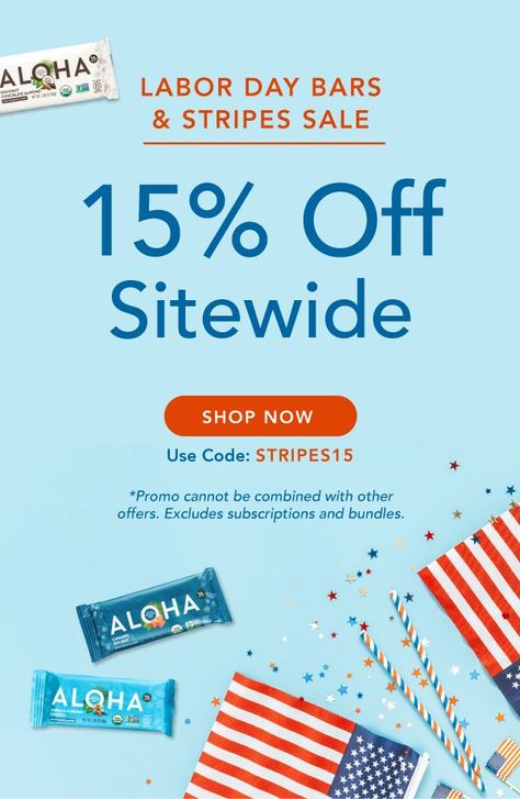 Aloha Labor Day Sale / 15% off Sitewide Email Design #marketing #digitalmarketing #email #emaildesign #graphicdesign #laborday #sale Labor Day Sale Design, Labor Day Email Design, Sale Ads, Baby Ads, Sale Email, Skincare Sale, Sale Emails, Email Blast, Memorial Day Sale